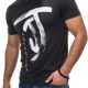 JACK & JONES Herren T-Shirt Kurzarmshirt Top Print Shirt Casual Basic O-Neck
