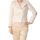 JOOP! Damen Blazer Baumwollmix Jackett Unifarben, Größe: 38, Farbe: Beige