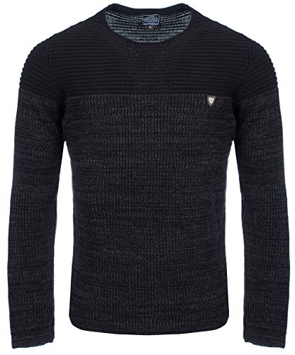 Karl's People Herren-Strickpullover K-114 Streetwear Menswear Autumn/Winter Knit Knitwear Sweater CRSM/Karl's People CARISMA Fashion