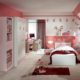 Kinderzimmer komplett Set "LIttle Princess L" rosa weiss Jugendzimmer Bett, Kleiderschrank, Nachtschrank, Regal, Hängeregal, Jugendzimmer, Mädchenzimmer, Jugendbett