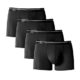 Lapasa Herren Boxershorts, 4er Pack Men's Underwear, Micro Modal - seidenweich, Herren Unterhosen, Herren Retroshorts, M002