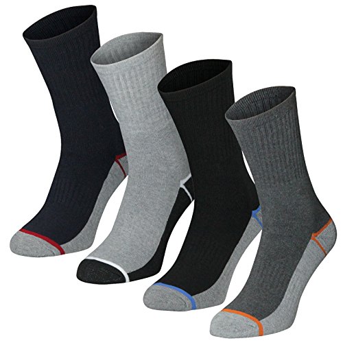 Lavazio® 6 | 12 | 18 | 24 Paar Herren Arbeitssocken Sportsocken Thermo Socken dick & herrlich in dunklen Farben