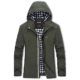 Lemumu Herren Übergrößen / Ausgehen/Casual/Täglich Einfache/Active CoatSolid Hemdkragen Langarm Herbst/Winter k 271