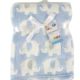 Luxus Soft Baby Fleece Decke, 75 x 100 cm für Babys "First Steps"