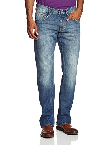 MUSTANG Herren Boot-Cut Jeans Oregon
