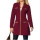 Mantel damen Kolylong® Frauen Elegant Lang Wollmantel Vintage Reißverschluss Wolljacke Slim Fit Trenchcoat Frühling Mode Strickjacke Windbreaker Parka Outwear Overcoat