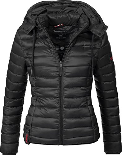 Marikoo Damen Jacke Übergangs-Jacke Steppjacke Ein Und Alles (vegan hergestellt) 10 Farben XS-XXL