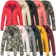 Marikoo SAMTPFOTE Damen Stepp Jacke Daunen Look gesteppt Übergang XS-XXL 11-Farben