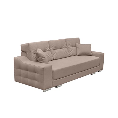 Modernes Schlafsofa Cypis Sofa mit Bettkasten und Schlaffunktion, Bettsofa, Design Schlafcouch, Wohnlandschaft, Polstersofa