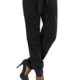 N517 Damen Business Hosen Stoffhose Boyfriend Elegante Hose Classic Gerades Bein