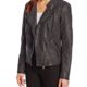 ONLY Damen Lederjacke Onlava Pu Biker Otw Noos