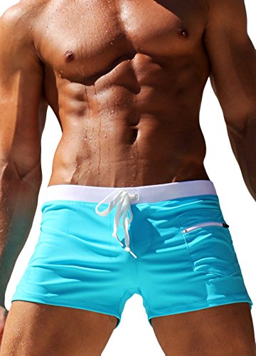 OUO Badehose Herren Badeshorts Schwimmhose Wassersport männer Hose