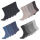 Occulto Herren Business Socken Baumwolle in verschiedenen Farben (10er PACK)