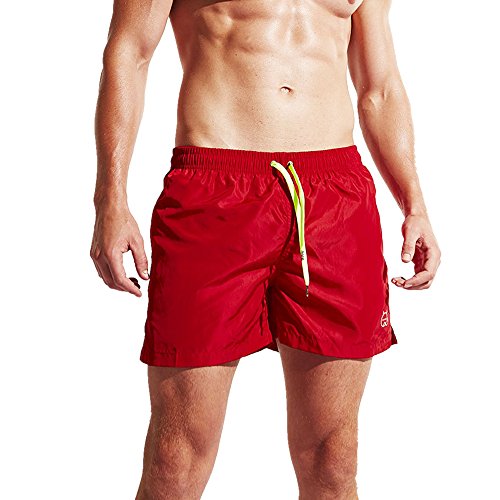 Okany Herren Badehose Badeshorts Schwimmhose Wassersport kurze Hose