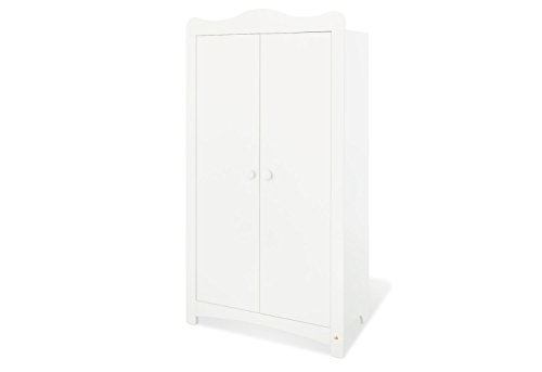 Pinolino 140023 Kleiderschrank 'Florentina', weiß