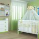 Polini Kids Babyzimmer Kinderzimmer Kombikinderbett mit Wickelkommode