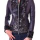 PoshTops Damen Zip-Up Blazer mit Kunstpelz Dehnbares Material Frauen Jacke Langarm Größen S – XXXL Abendkleidung Freizeitkleidung Plus Size