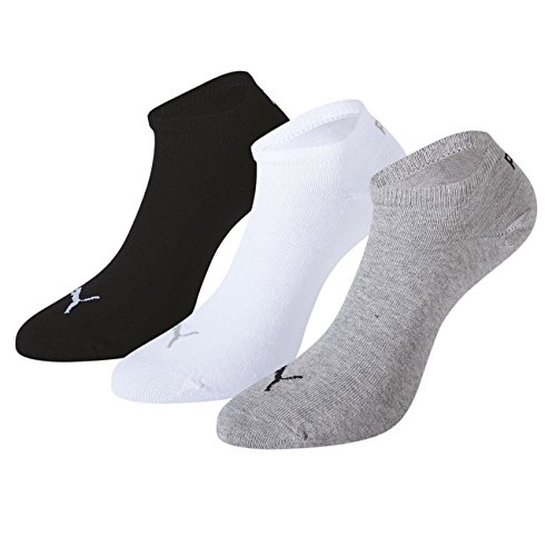 Puma Unisex Sportsocken Invisible 3er Pack, 251025