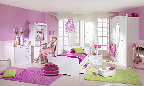 Rauch Kinderzimmer Jugendzimmer Lilly 7-tlg. Komplett Set in weiss