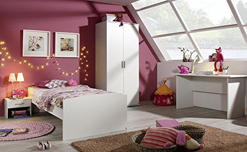 Rauch Kinderzimmer Jugendzimmer Sweet 4-tlg. Komplett Set in weiss