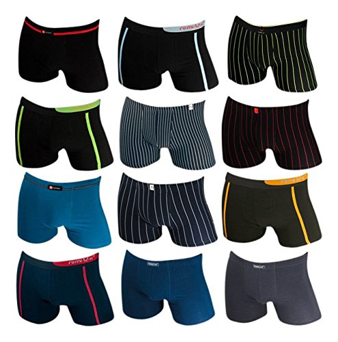 Remixx 10er Pack Herren Unterhosen Retroshorts