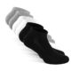 SNOCKS Damen & Herren Sneaker Socken – Kurze Socken (6er Pack) 35-50 Schwarz, Weiß, Grau - Sneakersocken Baumwolle