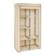 SONGMICS XL Faltschrank Kleiderschrank 7 Montagearten Stoffschrank Stabil mit 2 Kleiderstange