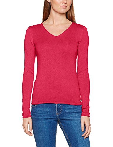 TOM TAILOR Damen Pullover Basic V-Neck Sweater