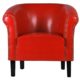 TOP Sessel Clubsessel Loungesessel Cocktailsessel "MONACO" Rot W287 03