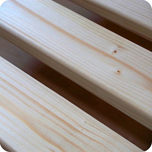 TUGA-Holztech 20mm Rollrost Lattenrollrost 90x200cm bis 200Kg Qualitätsarbeit aus Deutschland unbehandelt frei von Chemie Naturprodukt
