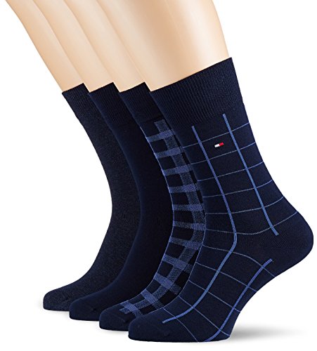 Tommy Hilfiger Herren Socken, 4er Pack