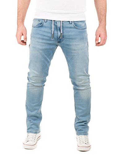 WOTEGA Herren Jeans - Sweathose in Jeansoptik Noah - slim