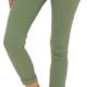 ZARMEXX Damen Stretch Röhrenhose mit Gürtel Chino Skinny Stoffhose Jeggings