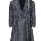Zara Damen Blazer-kleid aus metallic-fasern 2495/560