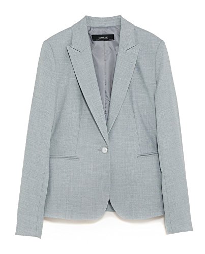 Zara Damen Blazer mit knopf in perlmuttoptik 0605/025