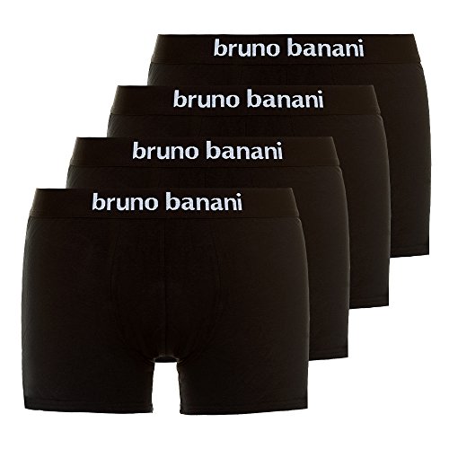bruno banani Contest 4er Pack Männer Unterhosen Boxer-Shorts Herren Unterwäsche