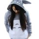 hqclothingbox Cartoon Anime Totoro Casual Hoody Sweatshirt for Teens