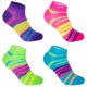 12 Paar L&K-II Baumwolle Damen Sneaker Socken Füßlinge 92238