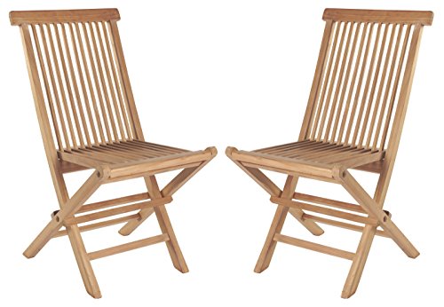 2er Set Klappstühle Teak Gartenstühle Holz Campingstühle Klappstuhl Stuhl Balkon