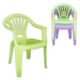 4er SET Kinderstuhl aus Kunststoff in 4 Farben "Funky Colours"