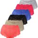 6er SET Damen Baumwolle Slips Pants Panties Panty Hipster TOP MODELLE