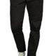 A. Salvarini Herren Designer Chino Stoff Hose inkl. Gürtel Regular Fit AS095