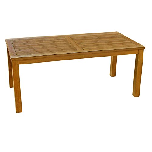 AVANTI TRENDSTORE - Bandung - Gartentisch aus Teak massiv, Maße: BHT ca. 150x75x90 cm