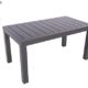 Aluminium Gartentisch Loungetisch "Toledo 90 x 50" mit Aluminium Tischplatte, absolut wetterfest, anthrazit aus dem Hause Pure Home & Garden