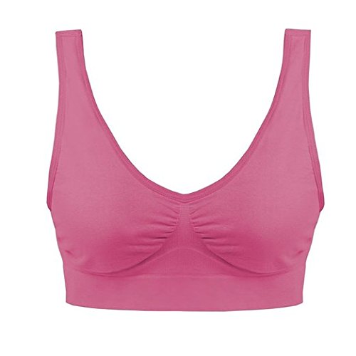 BOOLAVARD ® Comfort BH - Seamless - Bustier BH - Freizeit und Sport BH , Sporttop, Nahtlos, Form Bustier Top ohne Bügel, Ahh Bra Wohlfühl-BH BH Microfaser Figur