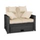 Blumfeldt Komfortzone • Gartensofa • Gartenliege • Rattan-Sofa • Lounge-Sofa • Polyrattan-Bespannung