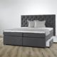 Breckle Boxspringbett 100 x 200 cm Lerche Born Miodormio TFK 500 Formschaummatratze My Balance 20 Topper Visco Standard