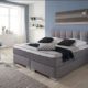 Breckle Boxspringbett 160 x 200 cm Dorinta Box Mero Easy Big Bonnell Topper Gel Standard