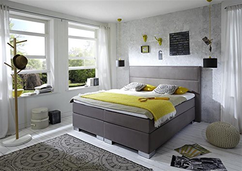 Breckle Boxspringbett 180 x 200 cm Castillo Box Elektro Inspiration Hollanda TFK Topper Gel Comfort