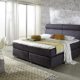 Breckle Boxspringbett 200 x 200 cm Topas Box Elektro Inspiration Hollanda TFK Topper Gel Comfort